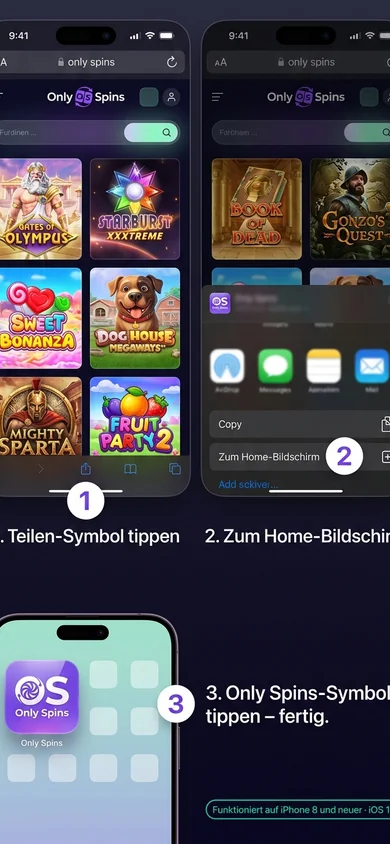 Only Spins auf dem iPhone installieren – Only Spins